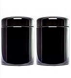 MIRON Violettglas 250ml-Ultraviolet Storage Container | Airtight Smell Proof | Screw Top Jar