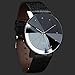Beautyvan, Luxury Quartz Sport Military Stainless Steel Dial Leather Band Wrist Watch Men
