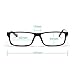 Cyxus Blue Light Filter (Flexible Spring Inside) Computer Glasses, UV Blocking [Anti-Eyestrain] Rectangular Reading Eyewears