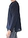 Men's Summer T-Shirt 100% Cotton Hippie Shirt V-Neck Beach Yoga Top (US, Alpha, Medium, Regular, Regular, Grey)