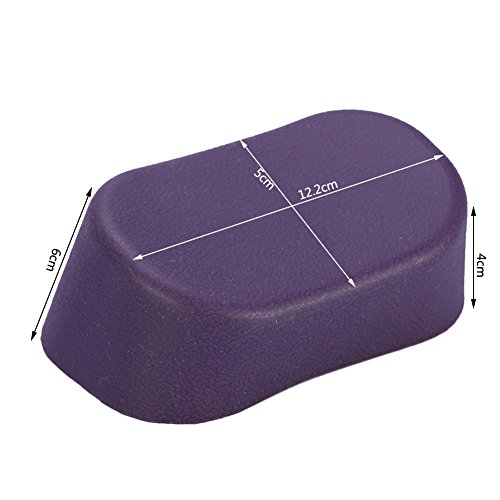 Shampoo Bowl Neck Rest Cushion,5 Colors Silicone Pillow Spa Salon Hair washing Sink Basin Accessories (Dark Purple) - Thumbnail 5