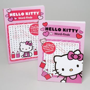 Kappa Publication 3160 Hello Kitty Word-Find Pack