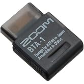 Zoom BTA-1 Bluetooth Adapter, for Wireless Control and Timecode sync for H4e, H6e, H5studio, H6studio Handheld Recorders, LiveTrak L12next, L20, and more