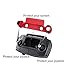 3PCS DJI MAVIC Pro Remote Controller Joystick&Screen Protector Stick Guard, Fuselage Propeller Stabilizer Fixing Strap Transport Clip(Dji Accessories)-RED