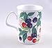 Fine English Bone China Mug - Sweet Cherry Chintz - England