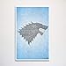 Game of Thrones Stark word art print -11x17
