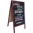 Fantastic Displays A-Frame Double Sided Sidewalk Restaurant Pavement Menu Marker Board Markerboard