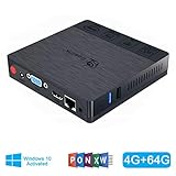 Mini Pc, Beelink BT3 PRO Windows 10 64-bit (4GB+64G) Intel Atom x5-Z8350 Processor, 4K/ HDMI & VGA/2.4G+5.8G Dual WiFi/1000Mbps LAN
