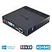 Mini Pc, Beelink BT3 PRO Win 10 64-bit (4G+64GB) Intel Atom x5-Z8350 Processor, 4K/ HDMI & VGA/2.4G+5.8GWiFi/1000Mbps LAN，Mini PC Fanless,Boot Auto Power On (Beelink BT3 4G/64G)