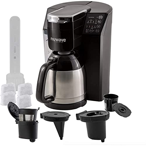 NUWAVE Bruhub ultimate 3in1 coffee system with 3 inserts, reusable