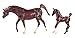 Breyer Classics Chestnut Arabian Horse & Foal Toy Set