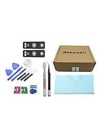 Bakewell - Lente de cristal para cámara trasera con adhesivo para Samsung Galaxy Note 9 N960 N960F N (2 unidades)