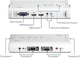 TRENDnet 4-Port USB KVM Switch Kit with Audio view 2
