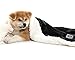 KritterWorld Pet Microplush Sherpa Snuggle Blanket, 45-Inch-by-30-Inch, Blackthumb 3