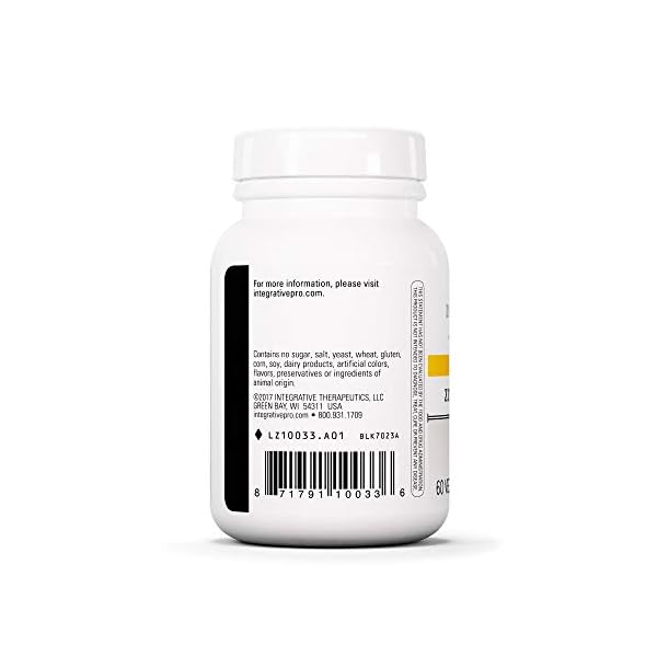 Integrative Therapeutics ZincCarnosine PepZin GI Brand Supplement