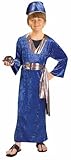 Blue Wiseman Child Costume, Small 4-6