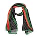 NYKKOLA Women's Silk Like Scarf Cozy Lightweight Scarves Sunscreen Shawl Wrap For Women (black3)
