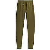 IBEX Men's Merino Woolies Tech Base Layer Bottoms, Olive, X-Large
