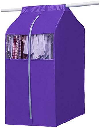 Enhiklik Large Capacity Dustproof Garment Clothes Storage Bag - Purple