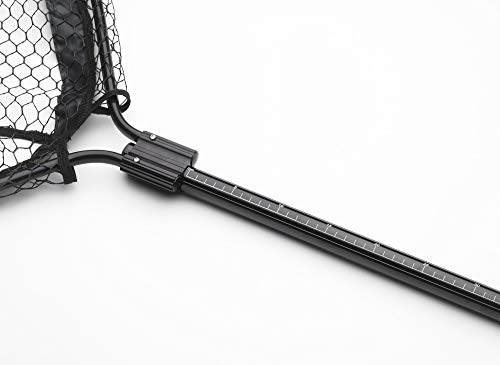 Westin W3 CR Landing Net XL Kescher für Hecht, Zander, Waller, Karpfen, Unterfangkescher, Bootskescher, Angelkescher fürs Ufer & Angelboot, Fischkescher mit beschichtetem Netz – Bild 3