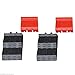 BUNKERWALL Tandem Axle Leveler Ramps for Camper, RV, Travel Trailer, Caravan or Motorhome - 2 Ramps (One Pair) BW4203