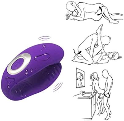 U-Shaped Electronic Couple Love Stimulation Promote Toys Multi-Speed Bed Sport Self-Amusement Tool Rechargeable Silicone(Purple)