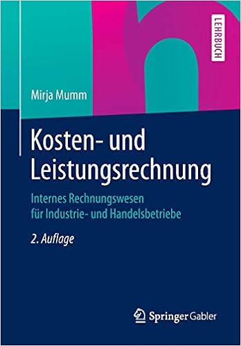 Kosten Und Leistungsrechnung Internes Rechnungswesen Fur