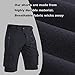 Hiauspor Men's Hiking Cargo Shorts Quick Dry Athletic Shorts with Elastic Waist for Fishing Golf Casual