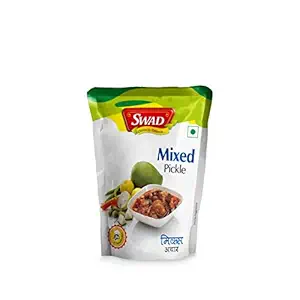 SWAD Delicious and Tangy Mango, Lemon, Green Chillies, Carrot, Kerda Mixed Pickle/ Mixed Achar - 200gm