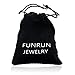FUNRUN 10PCS 2MM Stainless Steel Ball Chain Necklace for Men Women Bead Chain 24 Inches