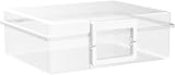 Zuvo Photo Storage Box 16 Cases Removable Dividers for 6x4 Photos view 4