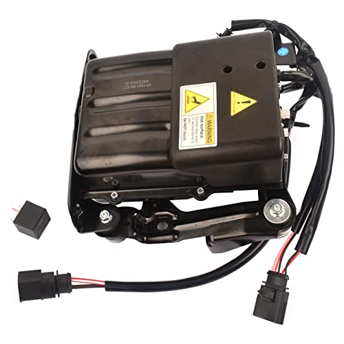 GESUPEI Air Suspension Compressor with Housing 97035815107 97035815111 Compatible with PORSCHE PANAMERA (970)