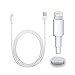 [Apple MFI Certified] iPhone 5 5S 6 6+ Charging Cables-8 Pin to USB Charger Cable-Fits iPad & iPod-Fastest data/sync & charging at the same time-Authentication Chip ensures no error messages (1 Pack)