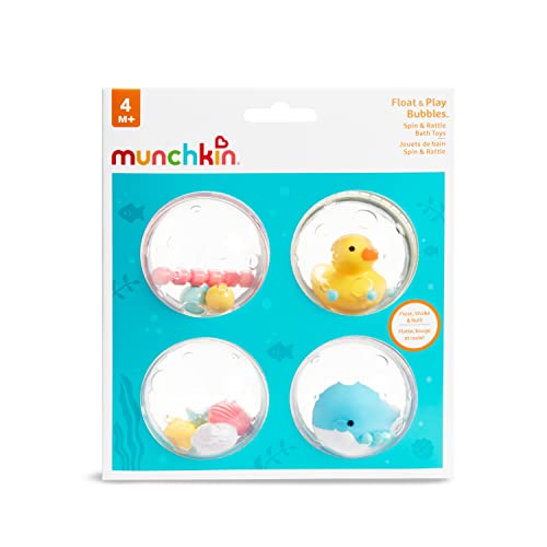 Munchkin® Float & Play Bubbles™ Baby And Toddler Bath Toy, 4 Count on