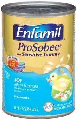 Prosobee Enfamil Soy Infant Formula Concentrate, 13 Ounce