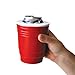 BigMouth Inc Red Cup Kooler, Foam Cooler Holds Can or Bottle, Keeps Drink Cold