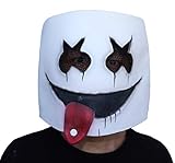 Moniku Halloween DJ Mask Party Props Helmet Hard Latex Solid Masks