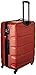 Samsonite Omni PC Hardside Expandable Luggage with Spinner Wheels, Burnt Orange, Checked-Large 28-Inch