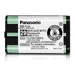 2PACK Cordless Phone NI-MH Rechargeable Battery for