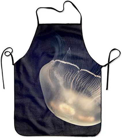 シンプルエプロンブラッククラゲ水中の美しいクラゲ調整可 作業用 家庭用 男女兼用 B07xxlvhnw 家電 カメラ 新作製品 ビューティー 世界最高品質人気 正規品送料無料 腕時計 100 品質保証 激安超特価