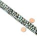 Qiwan 60PCS 6mm Natural African Turquoise Stone Jewellery String, Round Loose Beads for DIY Jewelry Making, 1 String/15 Inches