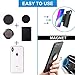 Rngeo Finger Ring Stand & Magnetic Mount Set, Pack of 4 Universal Thin 360 Degree Rotation Phone Rings & Air Vent Cell Phone Holder for Car, Compatible with All iPhone & Android Smartphones