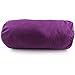Peace Yoga® Zafu Meditation Yoga Cotton Cylinder Bolster Pillow Cushion - Purple
