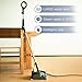 LIGHT 'N' EASY Steam Mop, Powerful Floor Steamer Cleaner Mopper with Automatic Steam Control for Hardfloor, Laminate, Tile, Grout and Carpet (Blue)