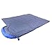 IFLYIING Outdoor Ultra-Compactable Lightweight Sleeping Bag; Camping Envelope Sleeping Bags with Compression Bag (Blue)