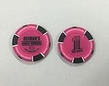 Pink and Black Reiman's Harley-Davidson Poker Chip