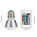 NYKKOLA E27 3W RGB LED Magic Light Bulb Lamp + 24Key IR Remote Control Colors Change shiny beautiful