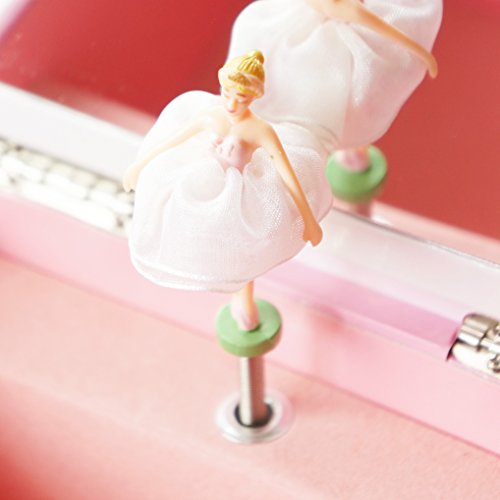 image for Lily & Ally / Flower Ballerina Musical Jewelry Box, with Melody of 