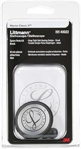 3M Littmann Master Classic II Stethoscope Spare Parts Kit 40022 Black view 2