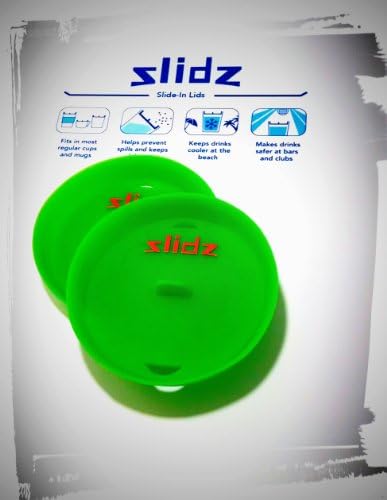 Slidz - Slide-In Lids (green/orange)